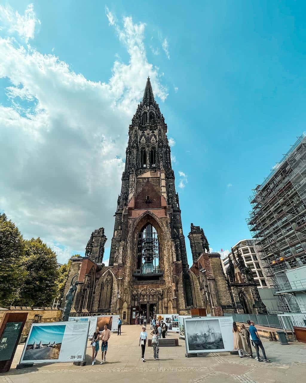 St. Nikolai Memorial, Hamburg, Germany