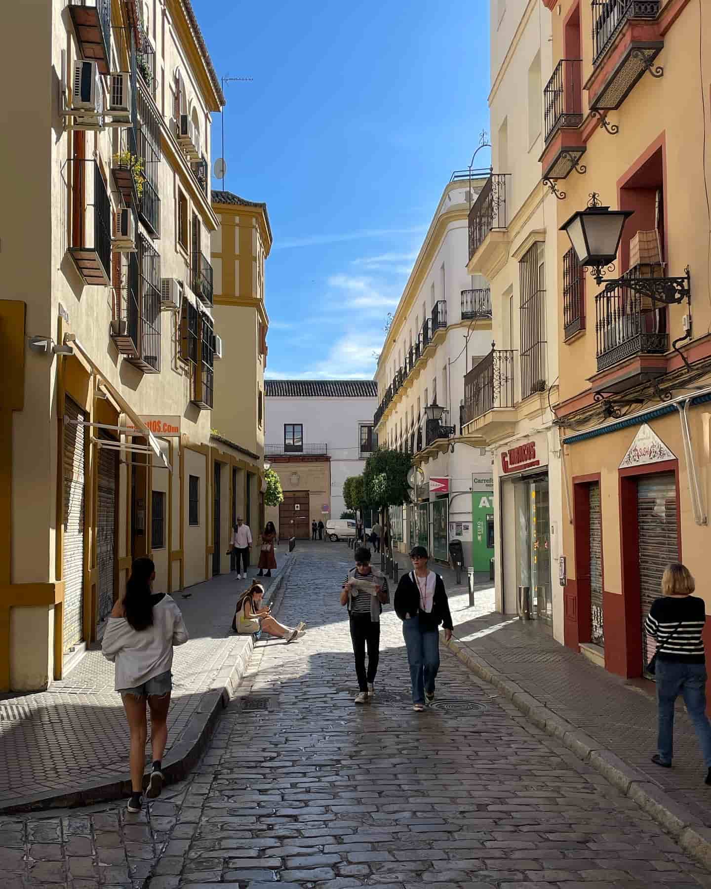 Calle Feria, la Macarena, Sevilla, Spanien