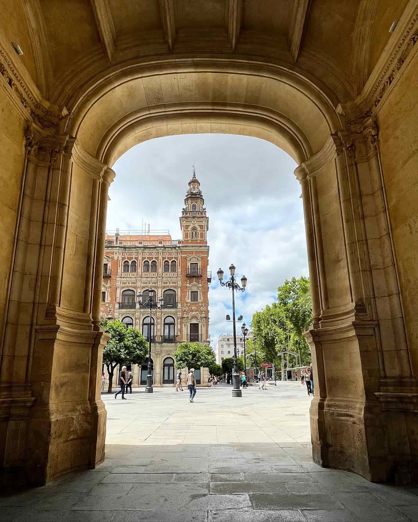 Plaza de San Francisco, Sevilla, Spanien