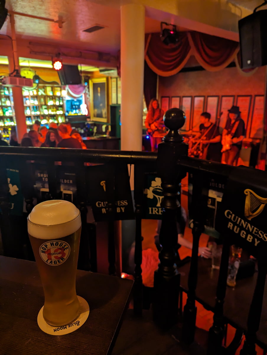 Bar in Cathedral Quarter Belfast