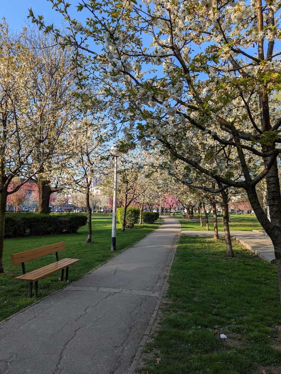 Zagreb, Park Stara Trešnjevka