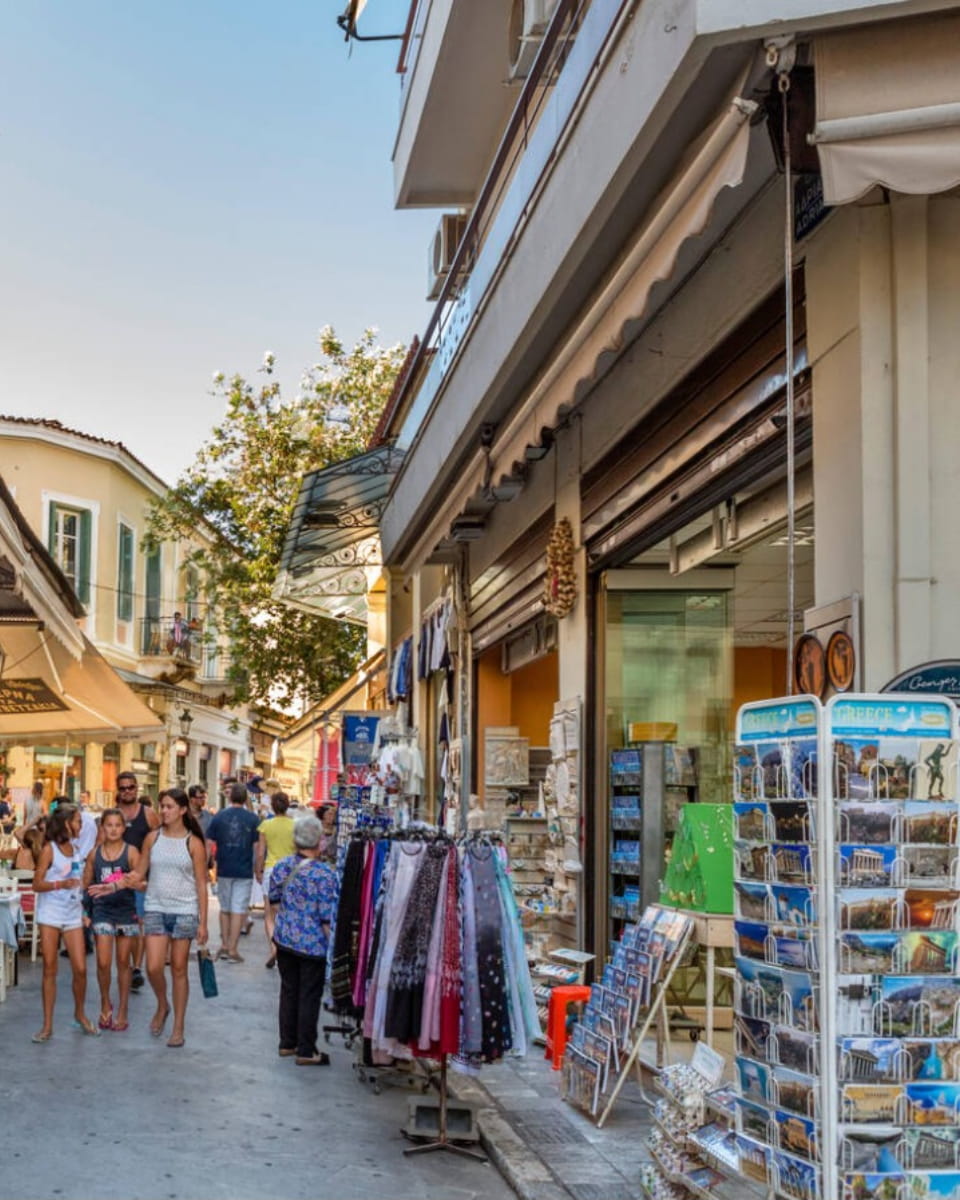 Adrianu Souvenir Street, Athens