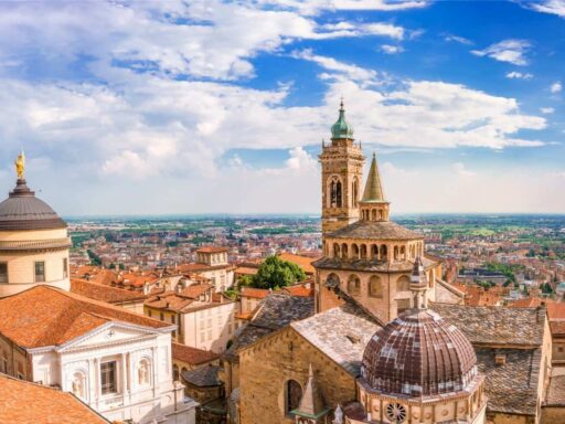 Bergamo City Italy