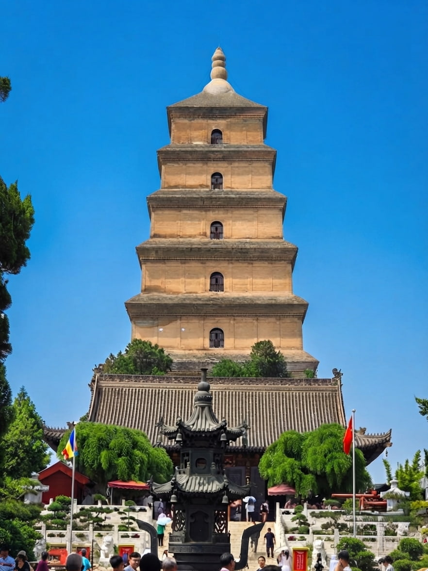 Big Wild Goose Pagoda, Xian Big Wild Goose Pagoda, Xian