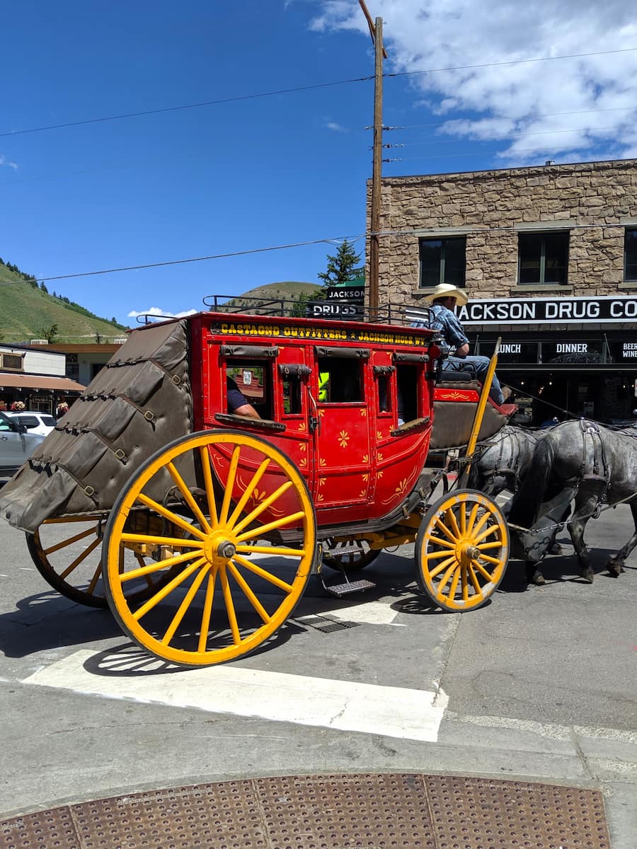 Downtown Jackson, Grand Teton Downtown Jackson, Grand Teton