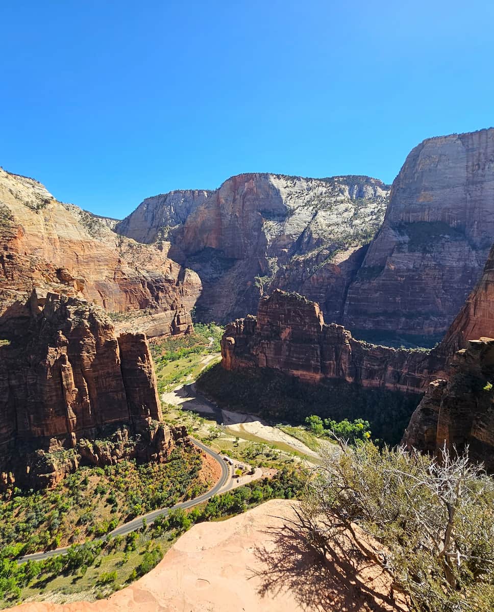Inside Zion National Park, USA Inside Zion National Park, USA
