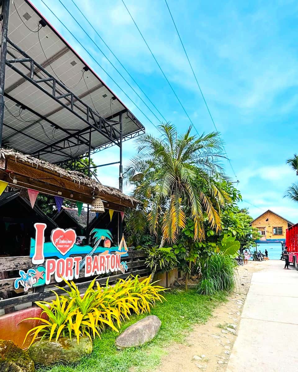 Port Barton Town, Philippines Port Barton Town, Philippines