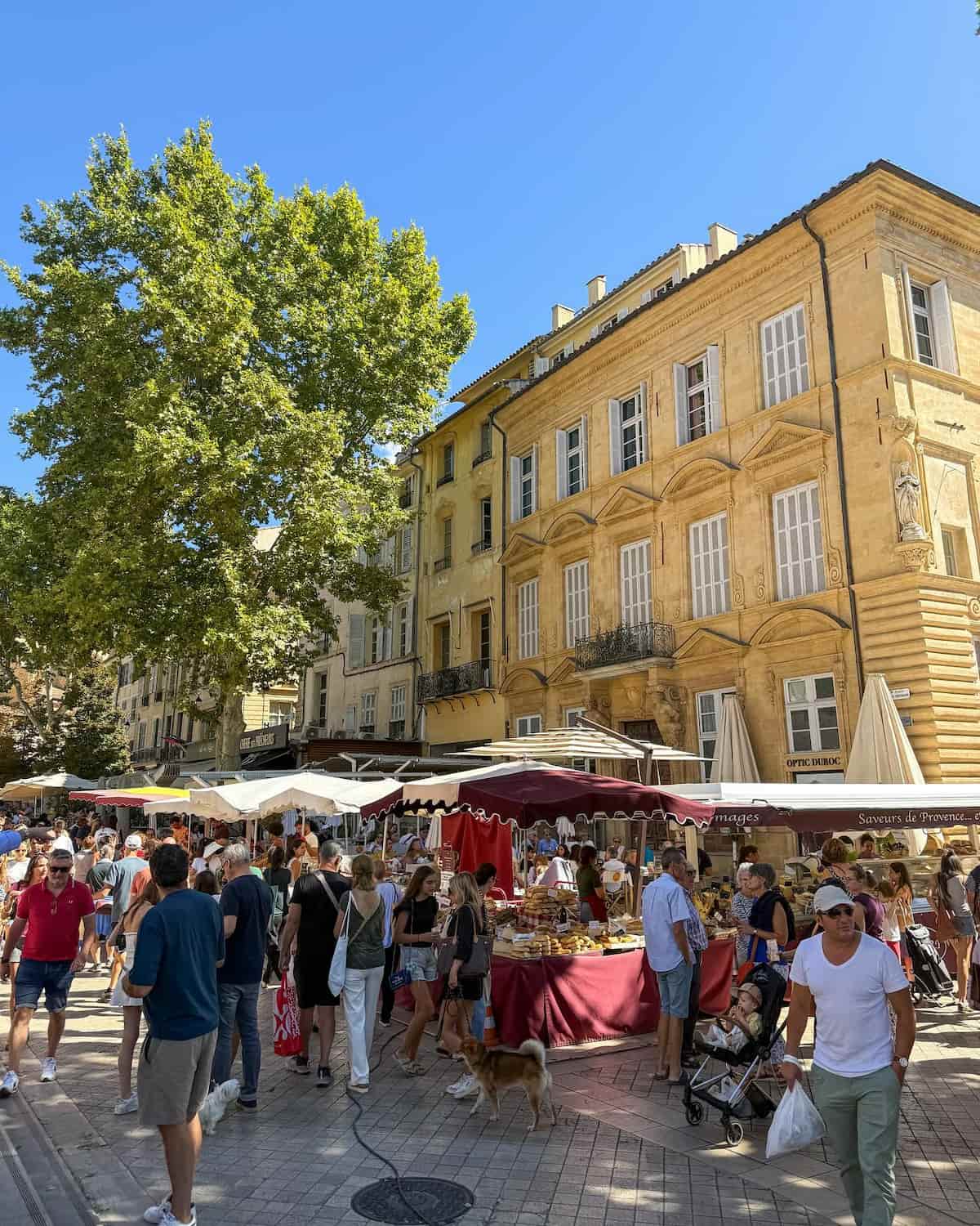 Aix-en-Provence, Cours Mirabeau Aix-en-Provence, Cours Mirabeau