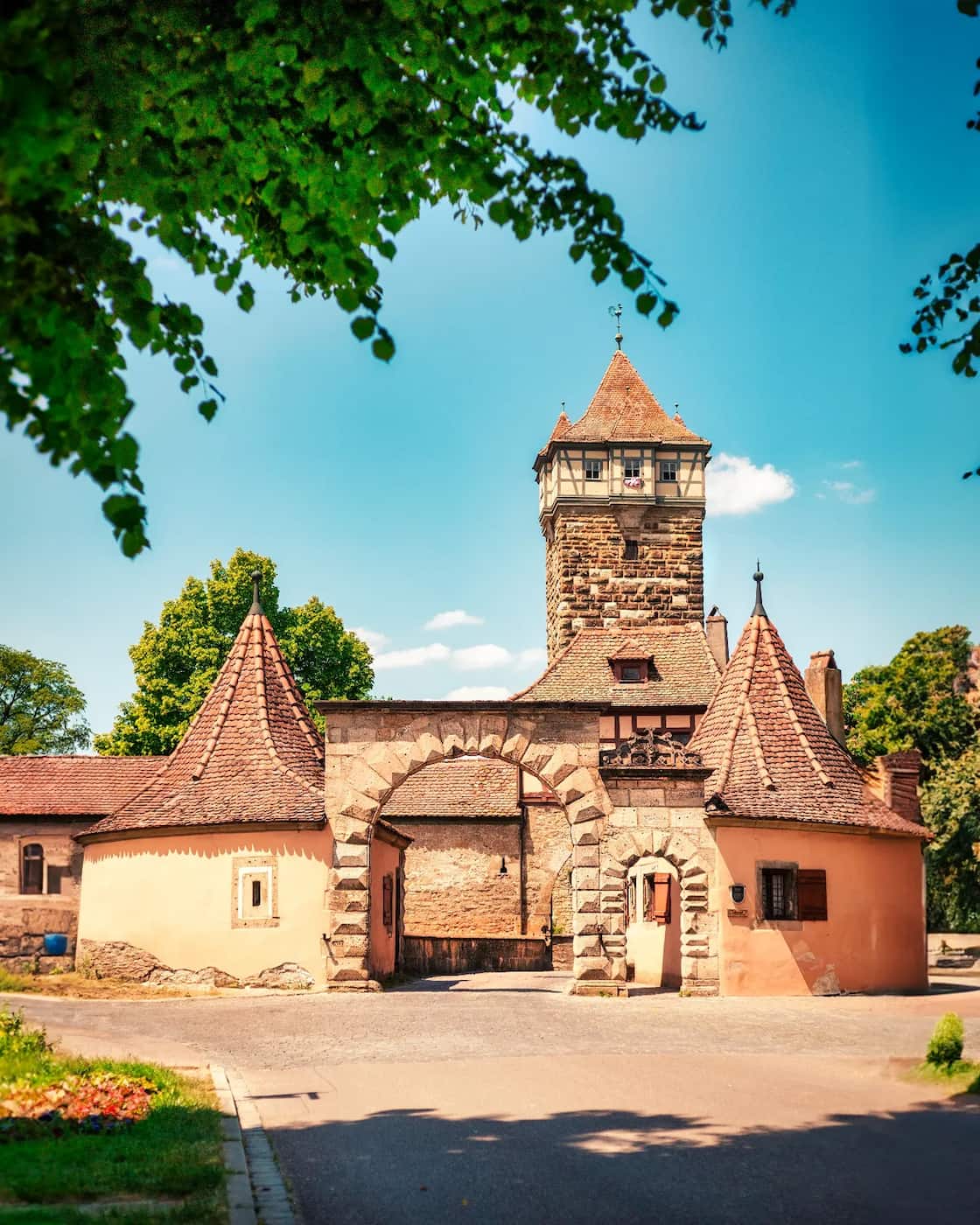 Outside the City Walls, Rothenburg ob der Tauber Outside the City Walls, Rothenburg ob der Tauber