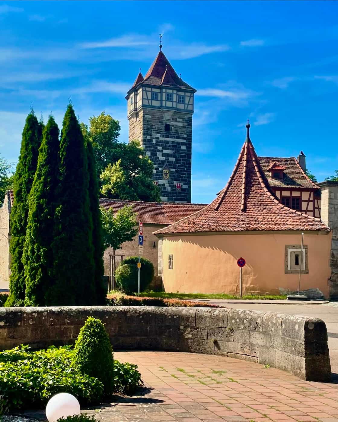 Outside the City Walls, Rothenburg ob der Tauber