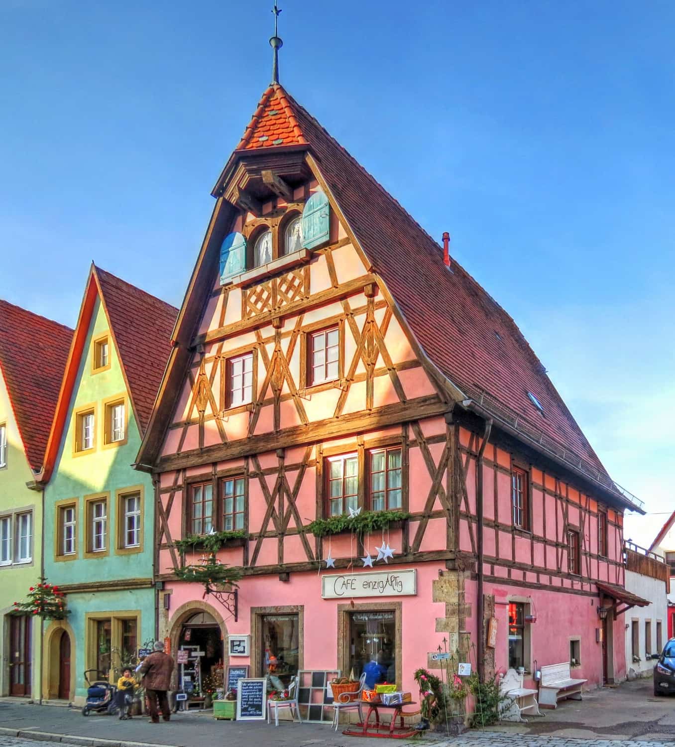 Plönlein & Southern Quarter, Rothenburg ob der Tauber Plönlein & Southern Quarter, Rothenburg ob der Tauber