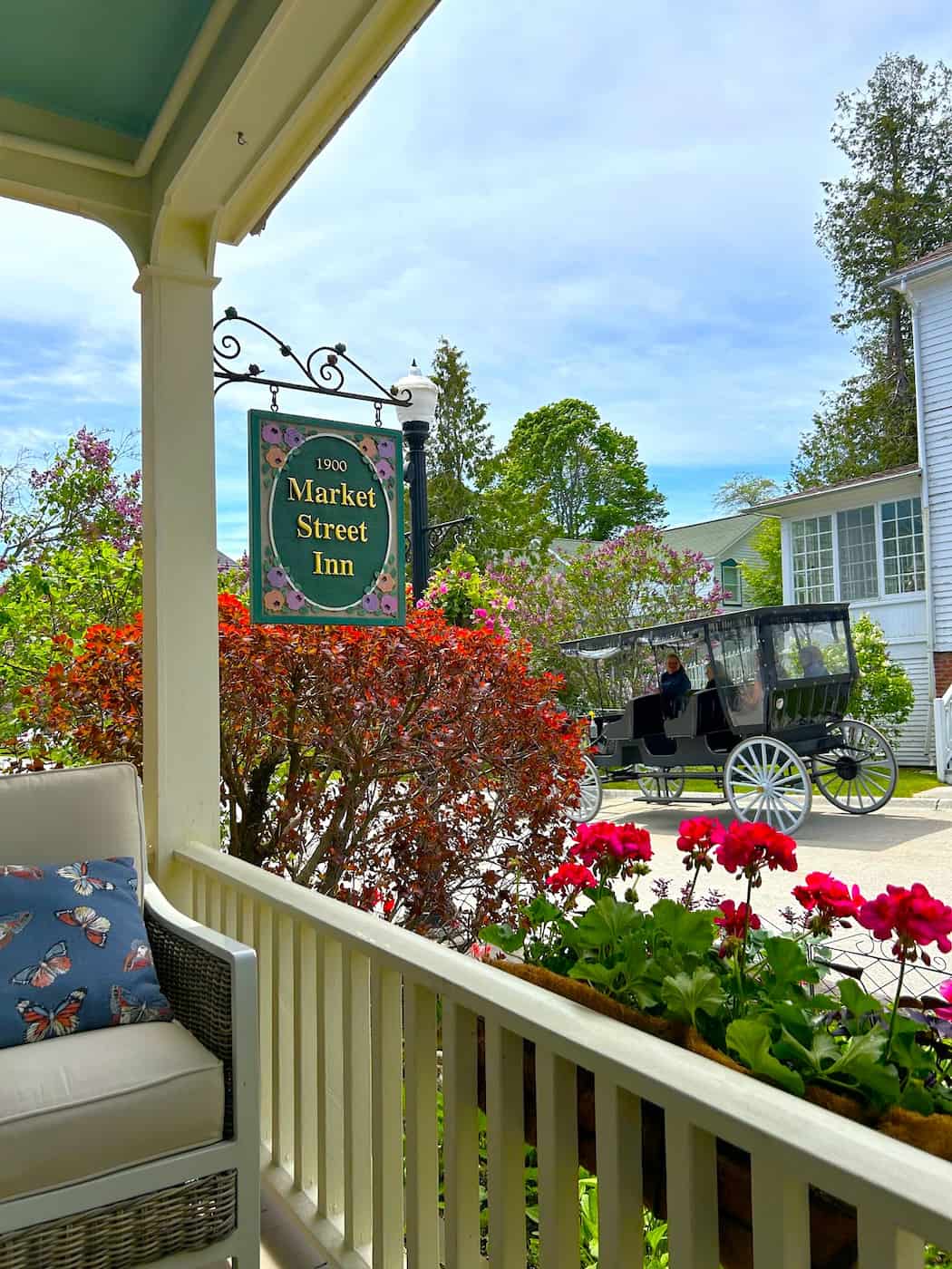 Bogan Lane & Market Street, Mackinac Island Bogan Lane & Market Street, Mackinac Island