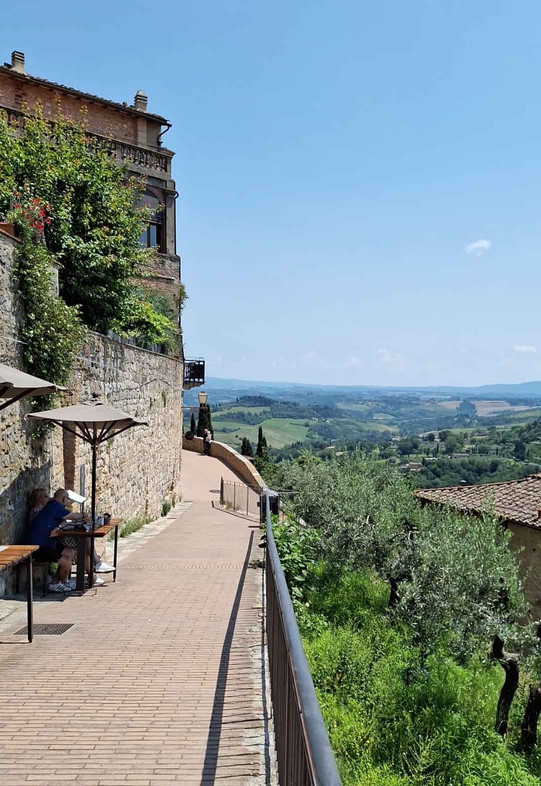 Inside the City Walls, San Gimignano Inside the City Walls, San Gimignano