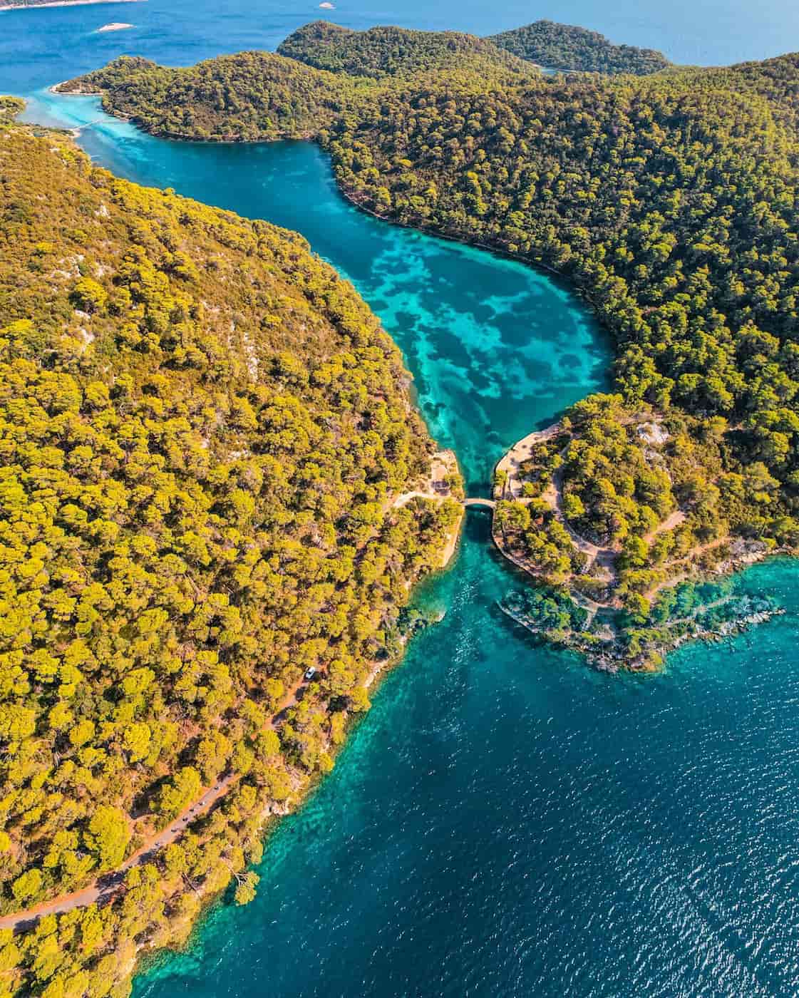 Mljet, Croatia Mljet, Croatia