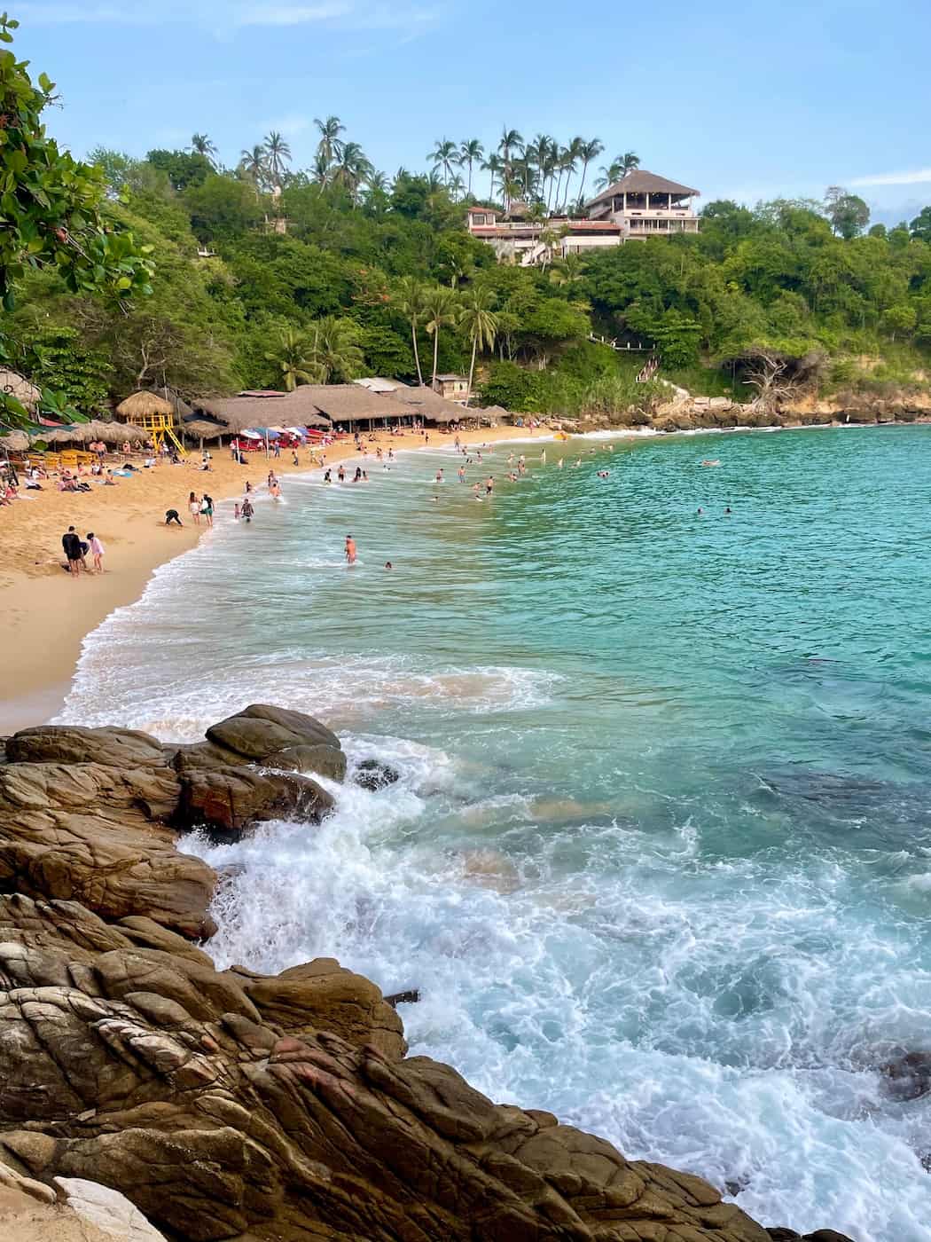 Playa Carrizalillo, Puerto Escondido Playa Carrizalillo, Puerto Escondido