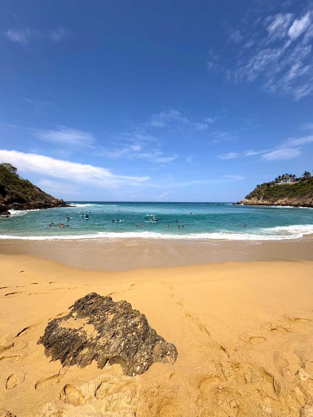 Playa Carrizalillo, Puerto Escondido Playa Carrizalillo, Puerto Escondido